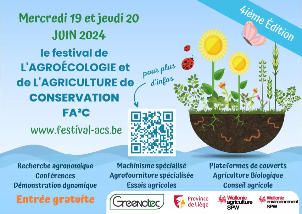Flyer Festival d'agriculture de conservation